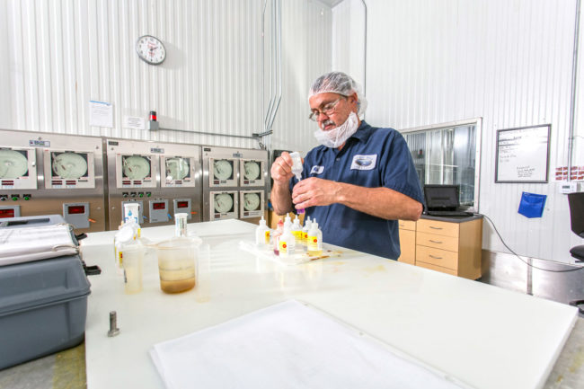 Idaho Milk Products production employee